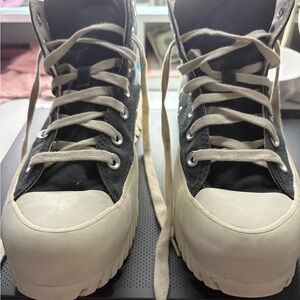 Converse Black and White High-Tops